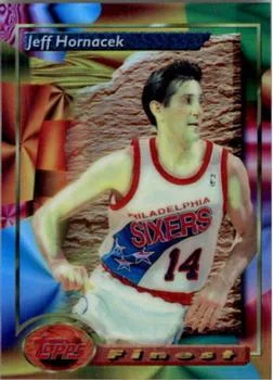 1993-94 Finest Jeff Hornacek Refractor #188 card image