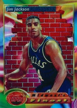 1993-94 Finest Jim Jackson MF Refractor #116 card image