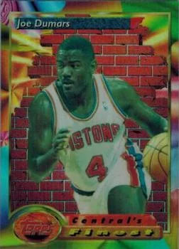 1993-94 Finest Joe Dumars CF [Refractors] Refractors #103 card image