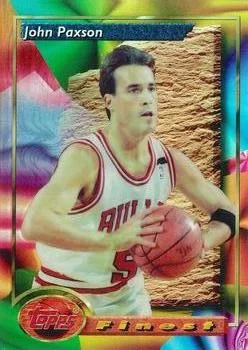 1993-94 Finest John Paxson [Refractors] Refractors #38 card image