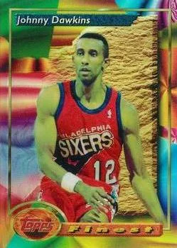 1993-94 Finest Johnny Dawkins Refractor #151 card image