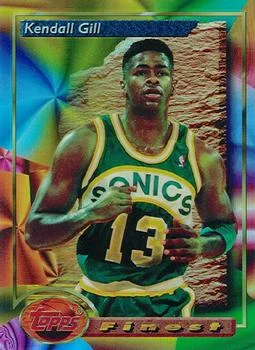 1993-94 Finest Kendall Gill Refractor #207 card image