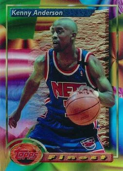 1993-94 Finest Kenny Anderson Refractor #174 card image