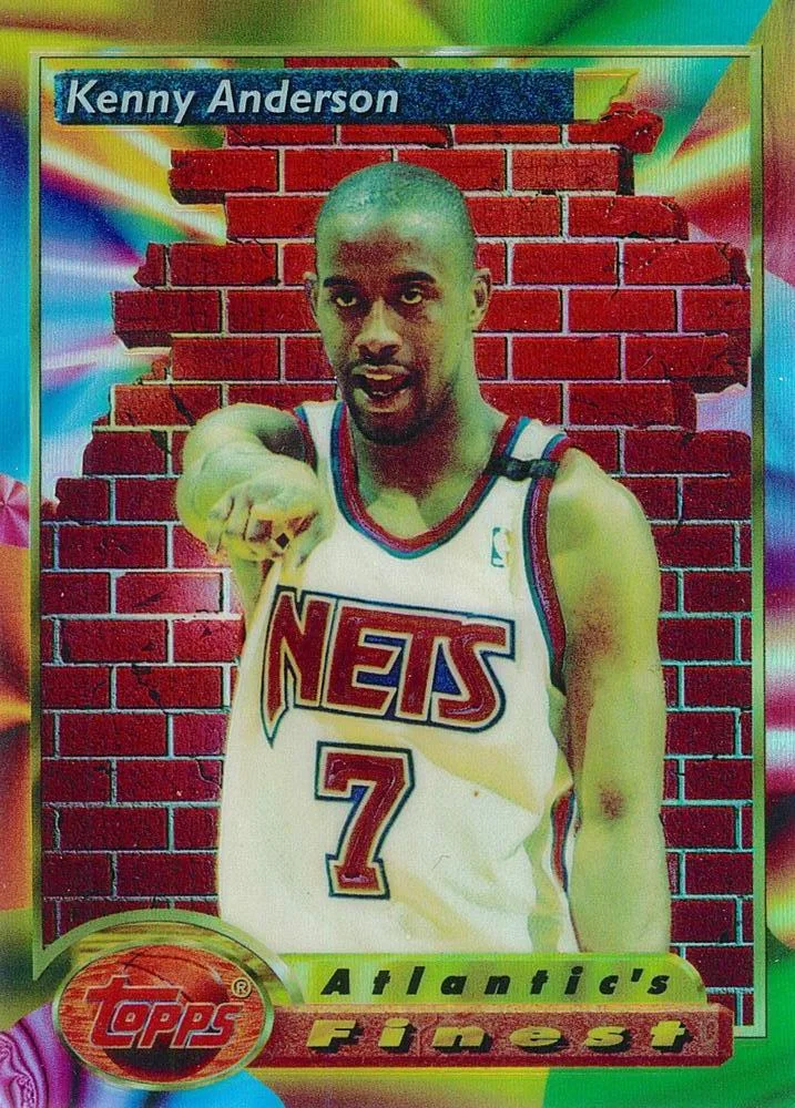 1993-94 Finest Kenny Anderson AF [Refractors] Refractors #94 card image