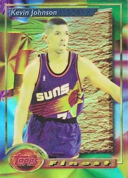 1993-94 Finest Kevin Johnson Refractor #183 card image