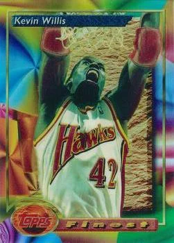 1993-94 Finest Kevin Willis SP [Refractors] Refractors #78 card image