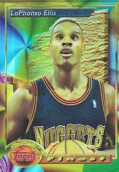 1993-94 Finest LaPhonso Ellis [Refractors] Refractors #43 card image