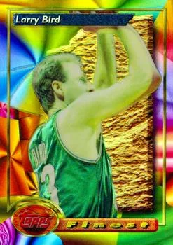 1993-94 Finest Larry Bird [Refractors] Refractors #2 card image
