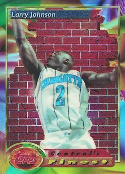 1993-94 Finest Larry Johnson CF Refractor #109 card image