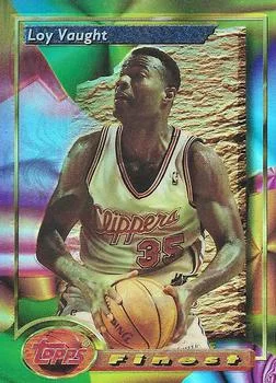 1993-94 Finest Loy Vaught [Refractors] Refractors #86 card image
