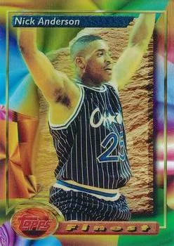 1993-94 Finest Nick Anderson [Refractors] Refractors #81 card image