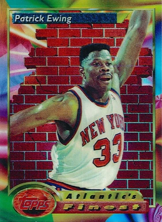 1993-94 Finest Patrick Ewing AF [Refractors] Refractors #90 card image