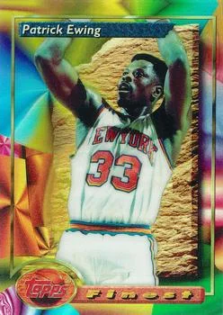 1993-94 Finest Patrick Ewing SP Refractor #165 card image