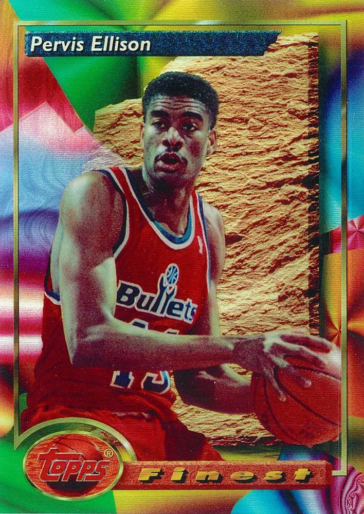 1993-94 Finest Pervis Ellison SP [Refractors] Refractors #35 card image