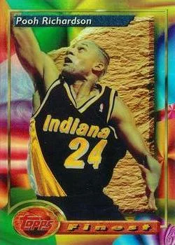 1993-94 Finest Pooh Richardson SP [Refractors] Refractors #33 card image