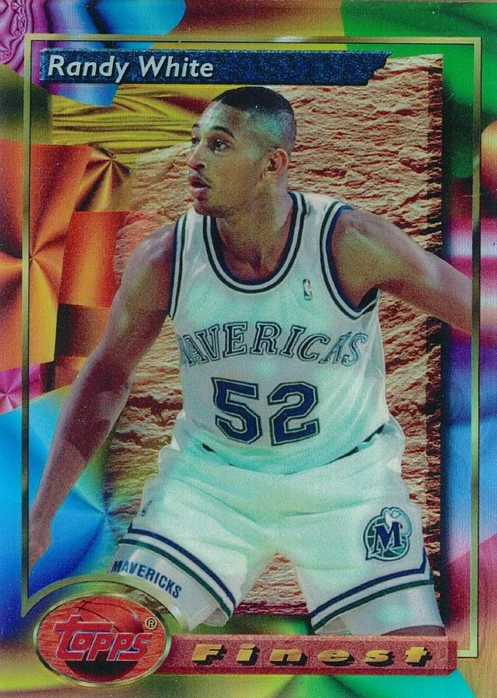 1993-94 Finest Randy White Refractor #161 card image
