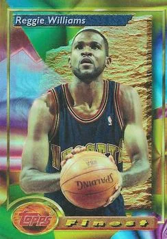 1993-94 Finest Reggie Williams [Refractors] Refractors #17 card image
