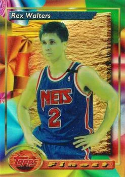 1993-94 Finest Rex Walters SP Refractor #190 card image