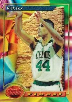 1993-94 Finest Rick Fox SP Refractor #182 card image