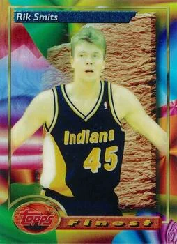 1993-94 Finest Rik Smits Refractor #132 card image
