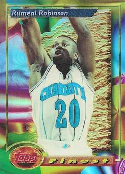 1993-94 Finest Rumeal Robinson Refractor #206 card image