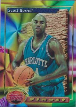 1993-94 Finest Scott Burrell Refractor #178 card image