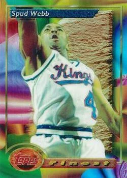 1993-94 Finest Spud Webb SP [Refractors] Refractors #57 card image