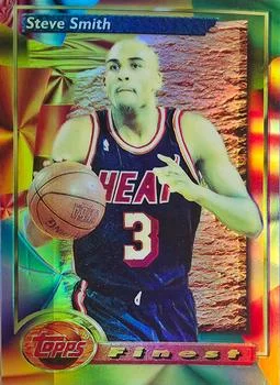 1993-94 Finest Steve Smith [Refractors] Refractors #70 card image