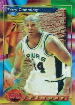 1993-94 Finest Terry Cummings [Refractors] Refractors #45 card image