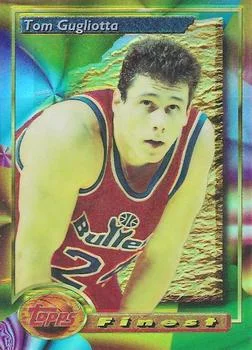 1993-94 Finest Tom Gugliotta Refractor #137 card image