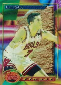1993-94 Finest Toni Kukoc [Refractors] Refractors #14 card image