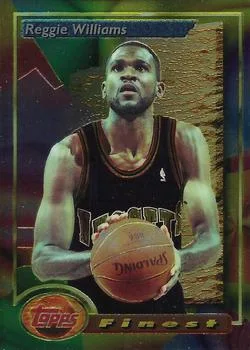 1993-94 Finest Reggie Williams #17 card image