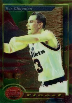 1993-94 Finest Rex Chapman #158 card image