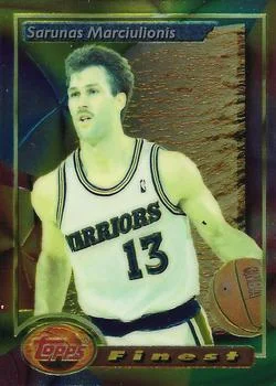 1993-94 Finest Sarunas Marciulionis #12 card image