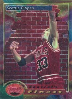 1993-94 Finest Scottie Pippen CF #105 card image