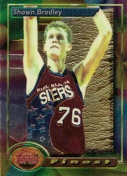 1993-94 Finest Shawn Bradley #220 card image