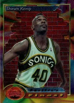 1993-94 Finest Shawn Kemp PF #123 card image