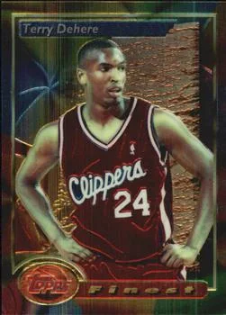 1993-94 Finest Terry Dehere #192 card image