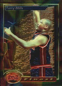 1993-94 Finest Terry Mills #60 card image