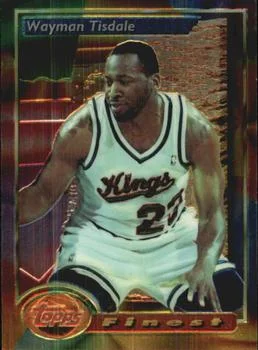 1993-94 Finest Wayman Tisdale #155 card image