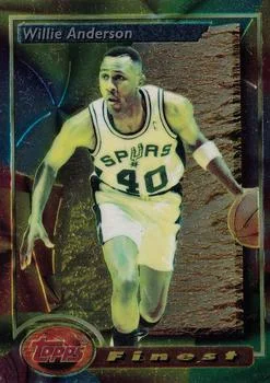 1993-94 Finest Willie Anderson #154 card image