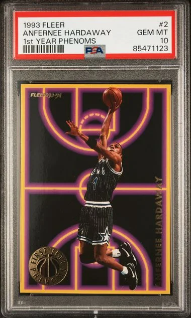 1993-94 Fleer Anfernee Hardaway 1st Year Phenoms #2 card image