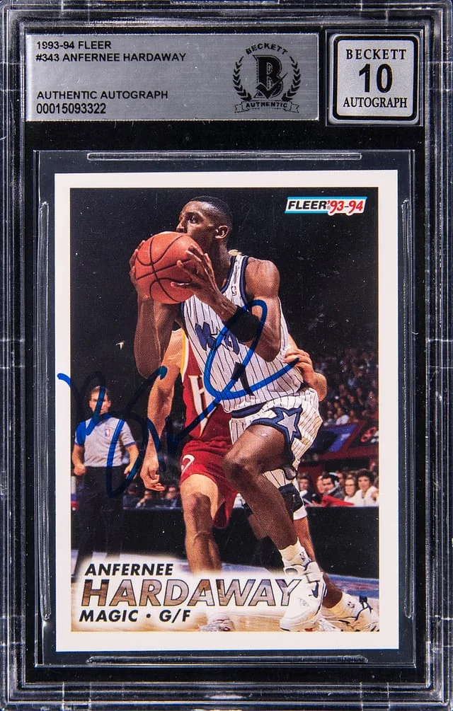 1993-94 Fleer Anfernee Hardaway #343 card image