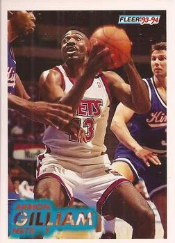 1993-94 Fleer Armon Gilliam #334 card image