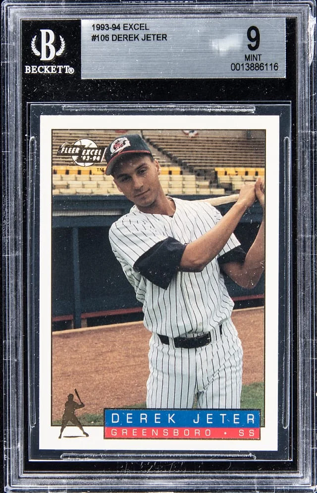 1993-94 Fleer Derek Jeter Excel #106 card image