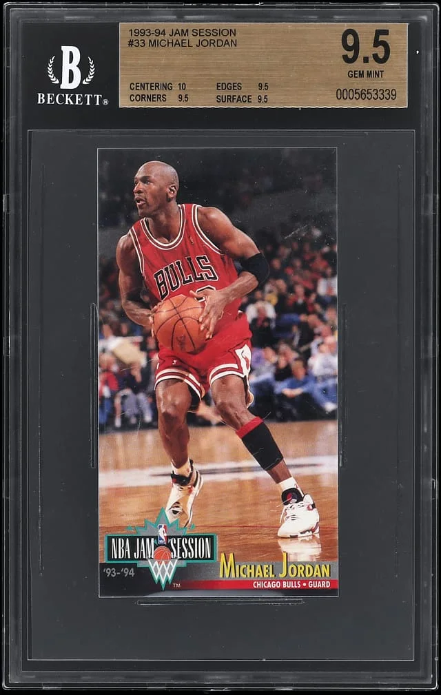 1993-94 Fleer Michael Jordan Jam Sessions #33 card image