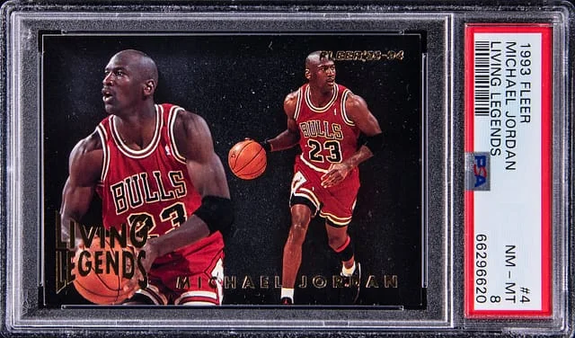 1993-94 Fleer Michael Jordan Living Legends #4 card image