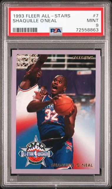 1993-94 Fleer Shaquille O'Neal All-Stars #7 card image