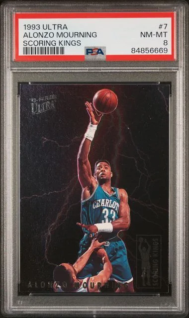 1993-94 Fleer Ultra Alonzo Mourning Scoring Kings #7 card image