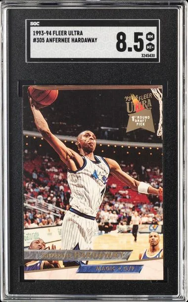 1993-94 Fleer Ultra Anfernee Hardaway #305 card image